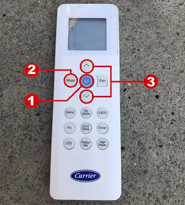 Aircon Remote